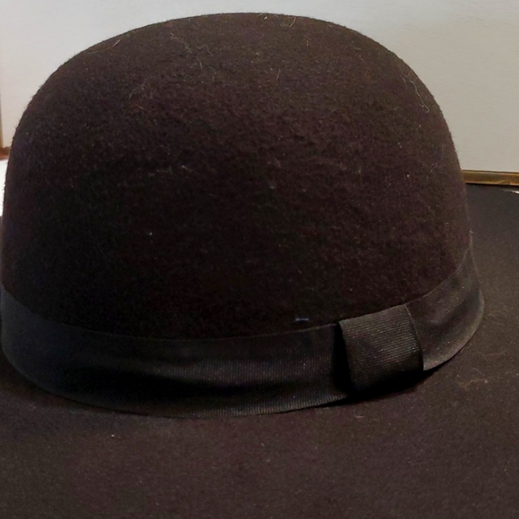 August Hat Company Black Wide Brim Floppy Hat - Picture 3 of 6